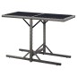 vidaXL Juego de comedor para jardín 3 piezas gris vidaXL Juego de comedor para jardín 3 piezas gris