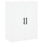 vidaXL Aparador alto madera contrachapada blanco 69,5x34x180 cm vidaXL Aparador alto madera contrachapada blanco 69,5x34x180 cm
