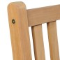 vidaXL Sillas de jardín 8 uds madera maciza teca cojines rojo tinto vidaXL Sillas de jardín 8 uds madera maciza teca cojines rojo tinto