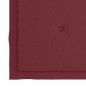 vidaXL Sillas de jardín 8 uds madera maciza teca cojines rojo tinto vidaXL Sillas de jardín 8 uds madera maciza teca cojines rojo tinto