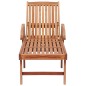 vidaXL Tumbonas 2 unidades madera maciza teca con cojín verde chillón