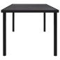 vidaXL Juego de comedor para jardín 7 piezas acero gris antracita vidaXL Juego de comedor para jardín 7 piezas acero gris antracita