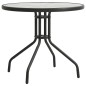 vidaXL Juego de comedor para jardín 5 piezas acero vidaXL Juego de comedor para jardín 5 piezas acero