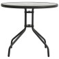 vidaXL Juego de comedor para jardín 5 piezas acero vidaXL Juego de comedor para jardín 5 piezas acero