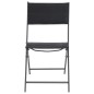 vidaXL Juego de comedor de jardín 11 piezas acero vidaXL Juego de comedor de jardín 11 piezas acero