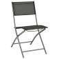 vidaXL Juego de comedor para jardín 3 piezas acero vidaXL Juego de comedor para jardín 3 piezas acero