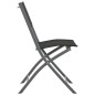 vidaXL Juego de comedor para jardín 3 piezas acero vidaXL Juego de comedor para jardín 3 piezas acero