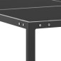 vidaXL Juego de comedor de jardín 9 piezas acero vidaXL Juego de comedor de jardín 9 piezas acero