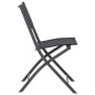 vidaXL Juego de comedor de jardín 9 piezas acero vidaXL Juego de comedor de jardín 9 piezas acero