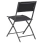 vidaXL Juego de comedor de jardín 9 piezas acero vidaXL Juego de comedor de jardín 9 piezas acero
