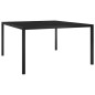 vidaXL Juego de comedor para jardín 5 piezas acero