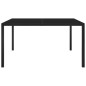 vidaXL Juego de comedor para jardín 5 piezas acero
