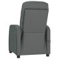 vidaXL Sillón de masaje eléctrico tela gris oscuro vidaXL Sillón de masaje eléctrico tela gris oscuro