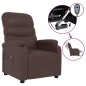 vidaXL Sillón de masaje eléctrico cuero sintético marrón vidaXL Sillón de masaje eléctrico cuero sintético marrón