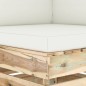 vidaXL Sofá de palets 2 plazas cojines madera de pino impregnada verde vidaXL Sofá de palets 2 plazas cojines madera de pino impregnada verde
