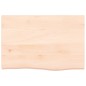 vidaXL Tablero de mesa madera maciza roble sin tratar 60x40x(2-4) cm vidaXL Tablero de mesa madera maciza roble sin tratar 60x40x(2-4) cm