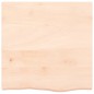 vidaXL Tablero de mesa madera maciza roble sin tratar 60x60x(2-6) cm vidaXL Tablero de mesa madera maciza roble sin tratar 60x60x(2-6) cm