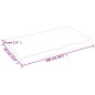 vidaXL Tablero de mesa madera maciza roble sin tratar 100x60x(2-6) cm vidaXL Tablero de mesa madera maciza roble sin tratar 100x60x(2-6) cm