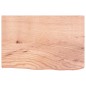 vidaXL Tablero mesa madera roble tratada marrón claro 60x40x(2-4) cm vidaXL Tablero mesa madera roble tratada marrón claro 60x40x(2-4) cm