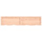 vidaXL Tablero de mesa madera maciza roble sin tratar 180x40x(2-4) cm vidaXL Tablero de mesa madera maciza roble sin tratar 180x40x(2-4) cm