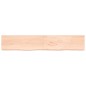 vidaXL Tablero de mesa madera maciza roble sin tratar 220x40x(2-6) cm vidaXL Tablero de mesa madera maciza roble sin tratar 220x40x(2-6) cm
