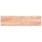 vidaXL Tablero mesa madera roble tratada marrón claro 200x50x(2-6) cm vidaXL Tablero mesa madera roble tratada marrón claro 200x50x(2-6) cm