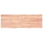 vidaXL Tablero mesa madera roble tratada marrón claro 180x60x(2-4) cm vidaXL Tablero mesa madera roble tratada marrón claro 180x60x(2-4) cm
