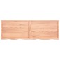 vidaXL Tablero mesa madera roble tratada marrón claro 180x60x(2-4) cm vidaXL Tablero mesa madera roble tratada marrón claro 180x60x(2-4) cm