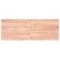 vidaXL Tablero mesa madera roble tratada marrón claro 160x60x(2-4) cm vidaXL Tablero mesa madera roble tratada marrón claro 160x60x(2-4) cm