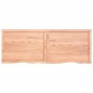vidaXL Tablero mesa madera roble tratada marrón claro 160x60x(2-4) cm vidaXL Tablero mesa madera roble tratada marrón claro 160x60x(2-4) cm