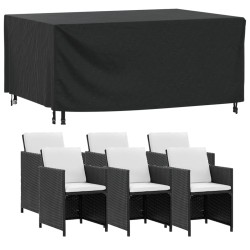 vidaXL Cubierta de muebles de jardín impermeable 420D 172x113x73 cm