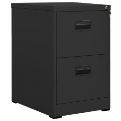 vidaXL Armario archivador de acero antracita 46x62x72,5 cm