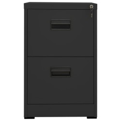 vidaXL Armario archivador de acero antracita 46x62x72,5 cm