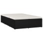 vidaXL Tumbona convertible con cojín de ratán sintético negro vidaXL Tumbona convertible con cojín de ratán sintético negro