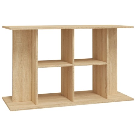 vidaXL Soporte de acuario madera ingeniería roble Sonoma 100x40x60 cm