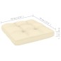 vidaXL Set de muebles de jardín 9 pzs cojines madera pino marrón miel vidaXL Set de muebles de jardín 9 pzs cojines madera pino marrón miel