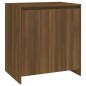 vidaXL Aparador de 2 piezas madera manufacturada marrón roble vidaXL Aparador de 2 piezas madera manufacturada marrón roble