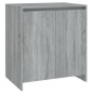 vidaXL Aparador de 3 piezas madera manufacturada gris Sonoma vidaXL Aparador de 3 piezas madera manufacturada gris Sonoma