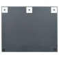 vidaXL Espejo de pared sin marco con luces LED rectangular de vidrio vidaXL Espejo de pared sin marco con luces LED rectangular de vidrio