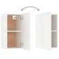 vidaXL Set de muebles de salón TV 3 piezas madera de ingeniería blanco vidaXL Set de muebles de salón TV 3 piezas madera de ingeniería blanco