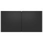 vidaXL Set de muebles de salón TV 8 piezas madera ingeniería negro vidaXL Set de muebles de salón TV 8 piezas madera ingeniería negro
