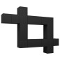 vidaXL Set de muebles de salón TV 10 piezas madera ingeniería negro vidaXL Set de muebles de salón TV 10 piezas madera ingeniería negro