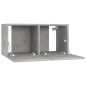vidaXL Set muebles de salón TV 4 piezas madera ingeniería roble Sonoma