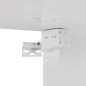 vidaXL Set de muebles de salón 7 pzas madera ingeniería blanco brillo vidaXL Set de muebles de salón 7 pzas madera ingeniería blanco brillo