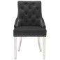 vidaXL Sillas de comedor 6 unidades terciopelo negro vidaXL Sillas de comedor 6 unidades terciopelo negro