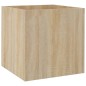 vidaXL Juego de muebles de recibidor madera contrachapada roble Sonoma vidaXL Juego de muebles de recibidor madera contrachapada roble Sonoma