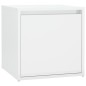 vidaXL Set de muebles de recibidor madera contrachapada blanco brillo vidaXL Set de muebles de recibidor madera contrachapada blanco brillo