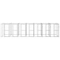 vidaXL Perrera de exterior de acero galvanizado 16,94 m² vidaXL Perrera de exterior de acero galvanizado 16,94 m²