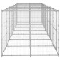 vidaXL Perrera de exterior de acero galvanizado 16,94 m² vidaXL Perrera de exterior de acero galvanizado 16,94 m²
