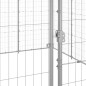 vidaXL Perrera de exterior de acero galvanizado 43,56 m² vidaXL Perrera de exterior de acero galvanizado 43,56 m²